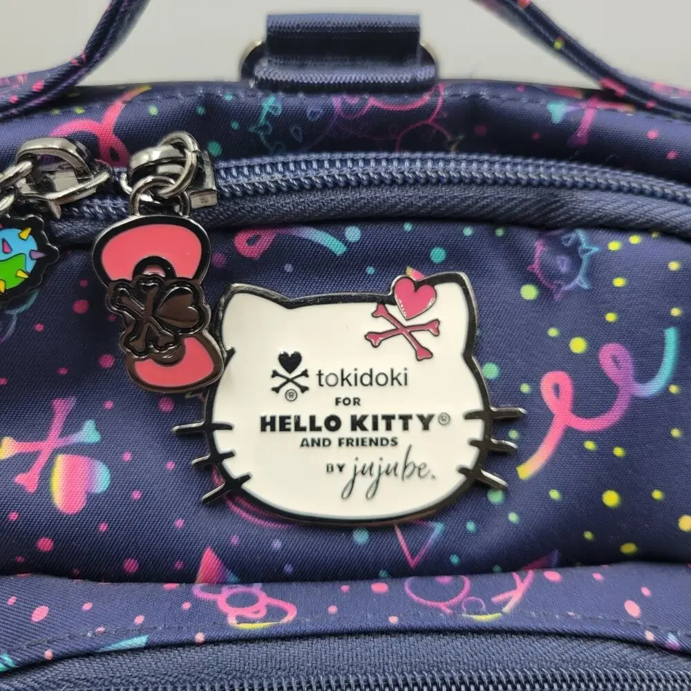 NEW Tokidoki JuJuBe Hello Kitty Confetti Exclusive Mini BFF School Bag Backpack - Picture 3 of 11